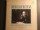 HEIFETZ Beethoven Sonatas violin and piano 5 LP BOX SET