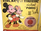 7 Petits Disques Roses Jeudi 78 T Walt Disney Mickey