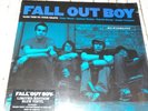 FALL OUT BOY TAKE THIS TO YOUR GRAVE BLUE COLORED VINYL LP EX/VG+