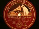 78 RPM - Louis Dumaine's Jazzola Eight - HMV B-5385 - condition E+