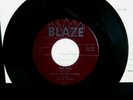 45 OSCAR MOORE'S COMBO VOCAL FRANK ERVIN HOT ROD/BED TIME BLAZE 103 MINT-