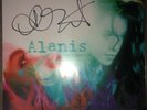 ALANIS MORISSETTE HAND SIGNED JAGGED LITTLE PILL VINYL - VERY RARE.