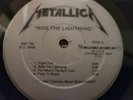 Metallica Ride The Lightning Megaforce pressing 1984 MRI 769