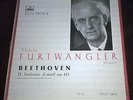 FURTWANGLER BEETHOVEN SYMPHONY NO. 9 2LP BOX HMV ELECTROLA WALP 1286/87 ED1 RARE