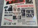 Guns N roses original vinyl LP Lies + original printed inner sleeve uncensored