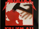 METALLICA - KILL 'EM ALL 2 x LP - 1987 LTD ED G/FOLD + MERCH INSERT MFN 7DM  EX
