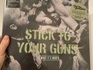 Stick To Your Guns - For What It’s Worth Vinyl #/75 - Olive Green / Aqua Blue