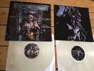 IRON MAIDEN - THE X FACTOR Original 1995 UK 1st 2-LP Clear Vinyl with Poster EX+