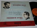 Ruggiero Ricci Friedrich Gulda Beethoven Sonata 7 & 10 Decca LXT 2942 ED1 NM
