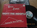 MOTT THE HOOPLE..BRAIN CAPERS..UK ISSUE PINK RIM ISLAND LABEL No ILPS-9187