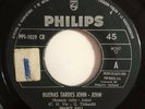 FRANCE GALL - La Guerre des Chansons / Bonsoir John - John - RARE COSTA RICA 45