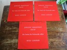 ROLF LOOSER BACH 6 CELLO SUITES SWISS ONLY 3 LP SET COVER SIGNED