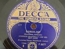 DJANGO REINHARDT + STEPHANE GRAPPELLY’S HOT FOUR - ‘DJANGOLOGY’ 1935 DECCA 78