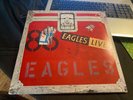 intage The Eagles Live Record Album Vinyl LP BB 705 Hotel California w/POSTER