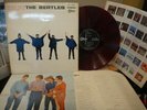 THE BEATLES / HELP  RED WAX JAPAN ORIG. 1st PRESS ODEON 1965 LP w/PORTRAIT EX+