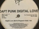 Daft Punk “Digital Love” Boris Dlugosh Edit 12inch Vinyl Electronica Record