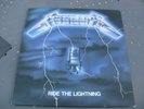 disque vinyles METALLICA RIDE THE LIGHTNING RR 9848 1984