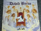 RARE VINYL LP ALBUM DAVID BYRNE UH-OH TALKING HEADS WX 464 UK 1ST PRESS EX/EX