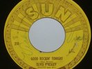 ELVIS PRESLEY Good Rockin' Tonight 1954 SUN 210 ORIGINAL Memphis Push Marks