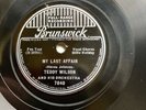 BILLIE HOLIDAY + TEDDY WILSON’S ORCH - ‘MY LAST AFFAIR’ BRUNSWICK 7840 E+, RARE
