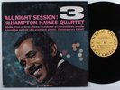 HAMPTON HAWES QUARTET All Night Session Vol. 3 CONTEMPORARY LP mono ^
