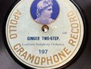 BRITISH RAGTIME-  LOUISIANA SYMPHONY ORCH  ‘GINGER TWO-STEP’  APOLLO 78