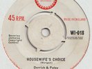 Reggae, Ska & Dub-DERRICK & PATSY-HOUSEWIFE'S CHOICE-ISLAND.