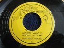 Lightning Hopkins - Wonder What Is Wrong With Me 1956 USA 45 ACE 1st