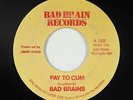 Punk 45 - Bad Brains - Pay To Cum - Bad Brain - mp3 - 2nd pressing