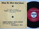 OH Hillbilly Rockabilly PS 45 MERLE TRAVIS, MARVIN RAINWATER JIMMIE OSBORNE hear