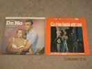 JAMES BOND ( SEAN CONNERY )  - 2 SOUNDTRACKS - DR. NO - FROM RUSSIA WITH LOVE