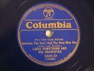 JAZZ LOUIS ARMSTRONG Between The Devil And The Deep Blue Sea RB COLUMBIA 2600