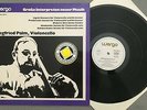 W325 Ligeti Cello Concerto Hindemith Sonata Palm / Cello WERGO WER 60036 Stereo