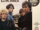 U2 October Australian Vinyl LP W/ Gloria Hype Sticker  1st Press Aussie