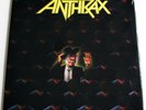 Anthrax - Among The Living LP Orange vinyl 2014 reissue Island Universal NM