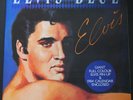 Elvis Presley Blue Aussie Starcall LP Blue Black swirl vinyl & Poster Calendar