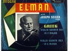LONDON ffrr UK 1950s Grieg MISCHA ELMAN Violin Sonatas SEIGER LL-1253 (LXT-5113)