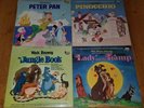 Walt Disney's record book Pinocchio Jungle Book Lady and the Tramp Peter Pan lot