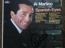 VINTAGE AL MARTINO AUTOGRAPHED COVER SPANISH EYES ALBUM VINYL 12'' LP SOFT ROCK