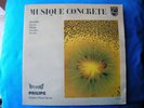 MUSIQUE CONCRETE  SCHAEFFER XENAKIS FERRARI  LP PHILIPS HI-FI STEREO  early '60