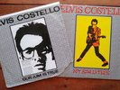 ELVIS COSTELLO 1977 STIFF label RARE vinyl OUR AIM IS TRUE & My Aim Is True 1st