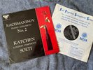 RARE SXL 2076 Rachmaninov Concert 2 Katchen First UK Decca ED1 WBG LP EX/VG++