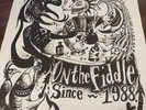 Levellers On The Fiddle Since 1988 Signed Poster For Sale.