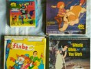4 CARTOONS SUPER 8 mm FILM colour SOUND whistle while you work/remi /fiabe