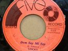 COUNT STICKY DEM SAY MI SAY / BLACK STAR JAMAICAN FIVE O RECORDS 7