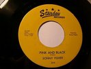ROCKABILLY 45 - SONNY FISHER - Pink And Black 1974 Mariano  press