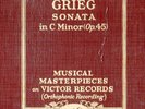 80g4.  Rachmaninoff & Kreisler - Sonata in C Minor (Grieg) - Victor M-45 