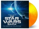 JOHN WILLIAMS - MUSIC FROM THE STAR WARS SAGA, FLAMING vinyl 2LP, 2000 COPIES