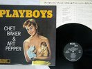 CHET BAKER & ART PEPPER PLAYBOYS PACIFIC JAZZ K23P 6709 Japan VINYL LP