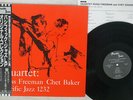 RUSS FREEMAN AND CHET BAKER QUARTET PACIFIC JAZZ PJ-1232 Japan OBI MONO VINYL LP